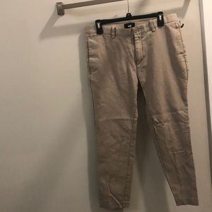 H&M skinny chinos tan